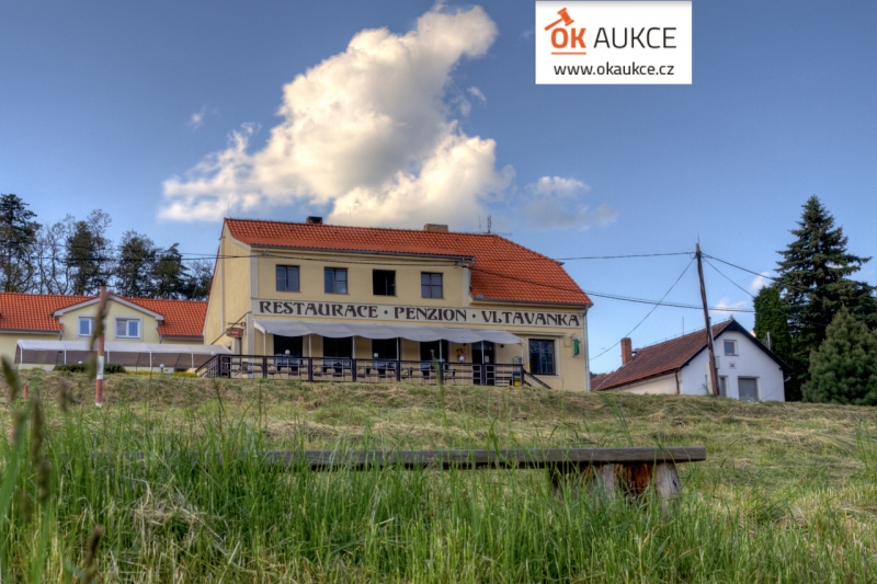 Prodej reakreačního areálu Vltavanka (penzion + restaurace)- Županovice 