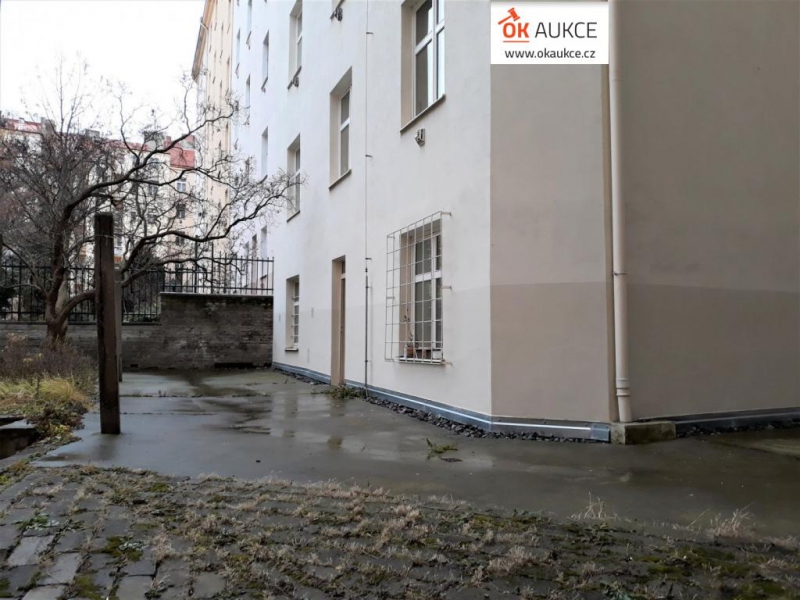 AUKCE PODNÁJMU - světlý zařízený byt 2KK (47m2), Vinohrady